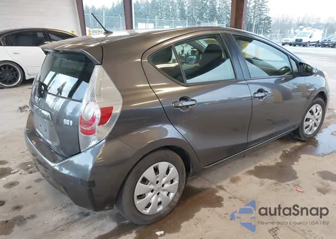 2014 Toyota Prius C Two из США, поврежденный, VIN JTDKDTB31E1077516